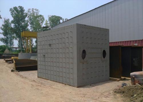Fabricated Box Section for Steel Pylon