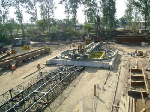 Fabrication of Erection Crane for Munger Site